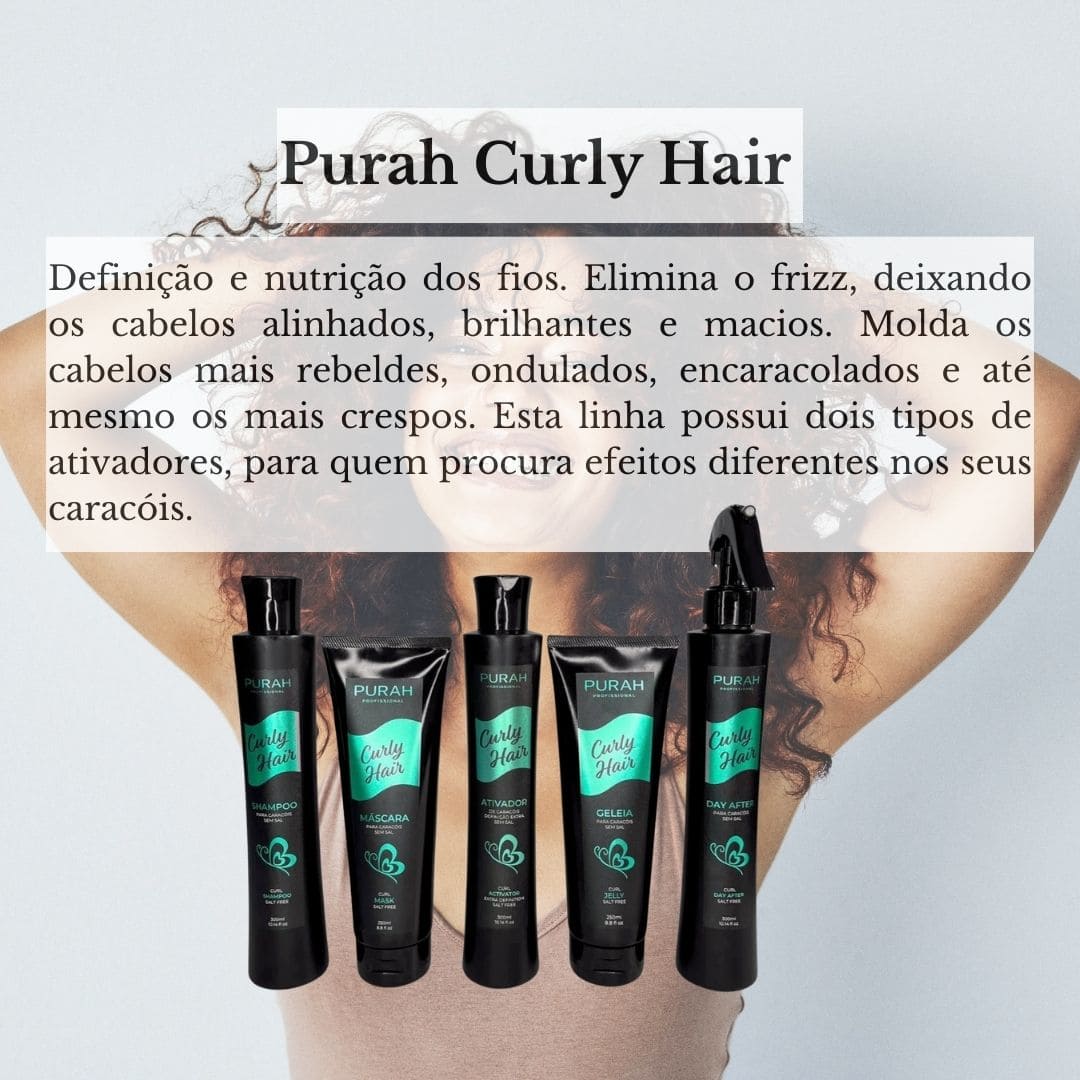 Purah Curly Hair cabelos encaracolados