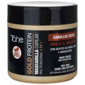 TAHE Gold Protein Máscara Cabelos Secos 400ml